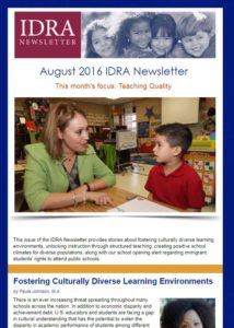 August 2016 IDRA Newsletter – Teaching Quality