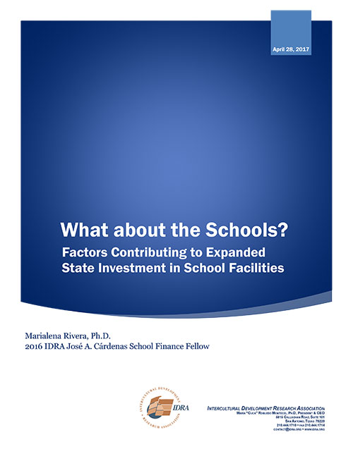 IDRA-School-Facilities-Report-by-Dr-Marialena-Rivera-2017-cover