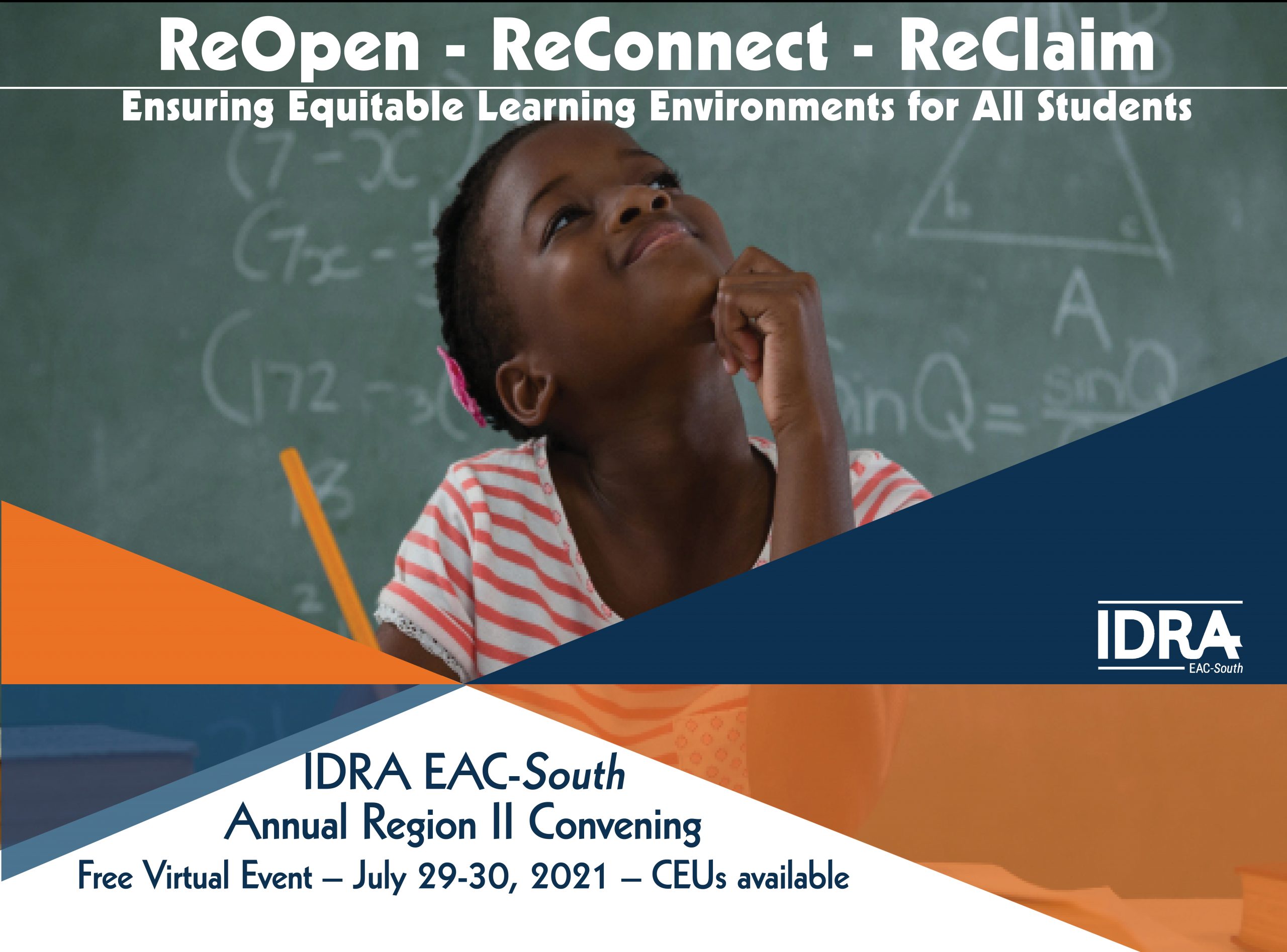 IDRA EAC-South Event banner