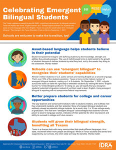 emergent bilingual infographic