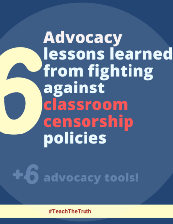Advocacy Lessons Learned Classroom Censorship cover