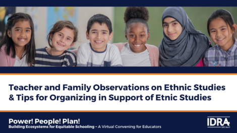 Teacher and Family Observations on Ethnic Studies 2022 cover 7
