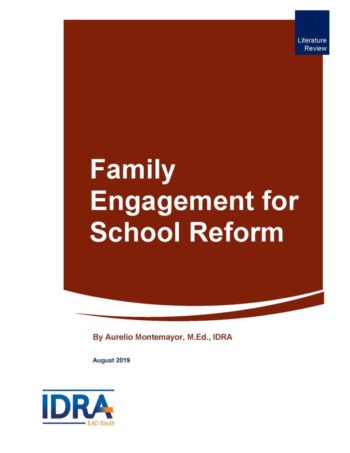 Family Engagement for School Reform – Literature Review cover
