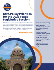 IDRA Policy Priorities for the 2023 Texas Legislative Session