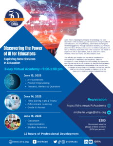 Ai Academy flier June 2023