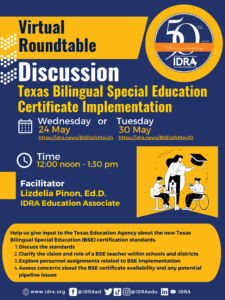 BE SPED discussion May 2023