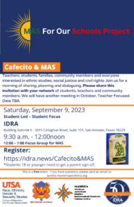 Cafecito y MAS - September 2023