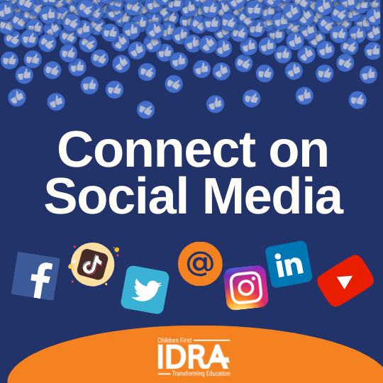 Image with social media icons