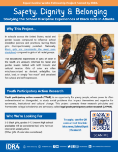 EJW Georgia Research Project flier image