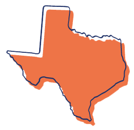 Texas - orange
