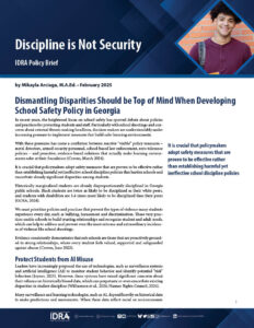 Discipline is Not Security IDRA 2025 cover