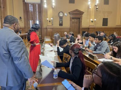 Terrence-Mikayla-Civic-Action-Cohort-At-Capitol
