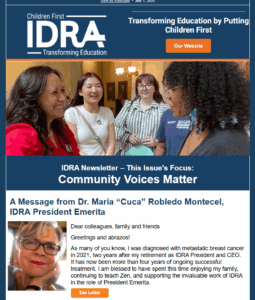 May newsletter eNews cover